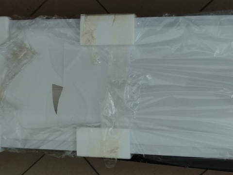 Briloner Leuchten Plafon Sufitowy LED 30 x 120 cm pilot biały OPIS