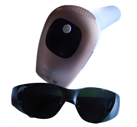 DEPILATOR IPL DO WŁOSÓW CIAŁA BIKINI NÓG BEZBOLESNY LASEROWY OKULARY
