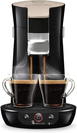 Ekspres Philips Senseo HD6562/32 CZARNY Viva Cafe ECO + 2 SZKLANKI