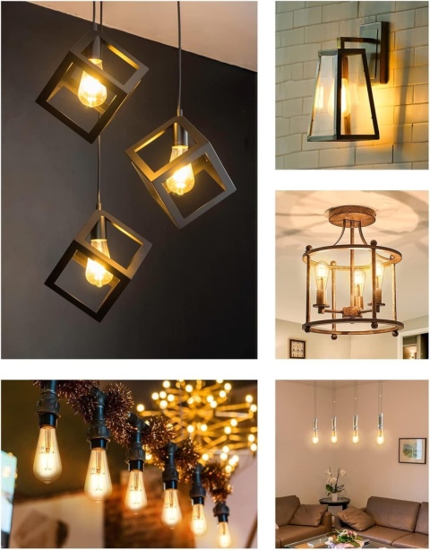 Linkind Żarówka LED Smart WiFi Edison Vintage 2 szt ściemniana