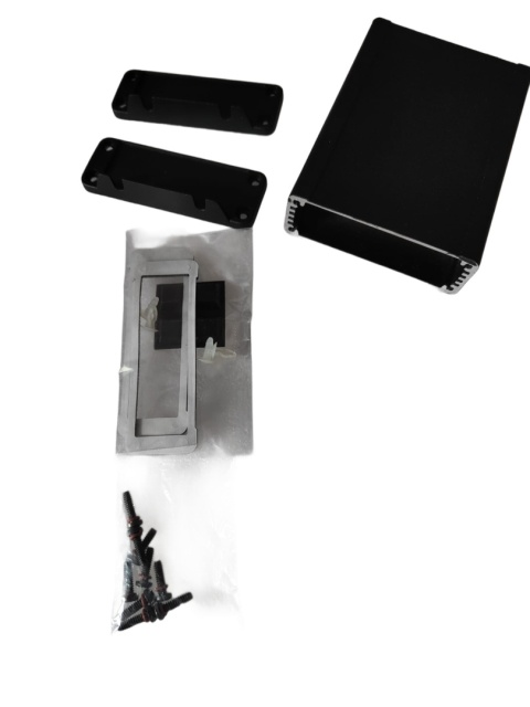 Obudowa uniwersalna aluminiowa HammondElectronics Typ 1457J1202EBK