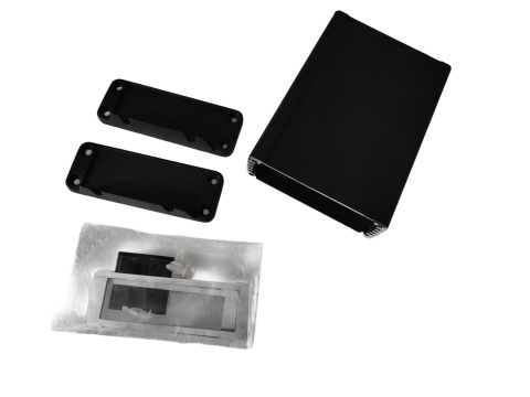 Obudowa uniwersalna aluminiowa HammondElectronics Typ 1457J1202EBK