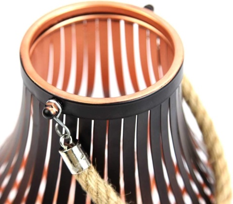 LAMPA LATARNIA metalowa na baterie latrenka świecąca lampion przenośna LAMPA LATARNIA metalowa na baterie latrenka świecąca lampion przenośna