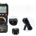 Cyfrowy multimetr z gniazdami LED miernik natężenia prądu temperatury