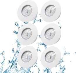 Reflektor LED lampa punktówka Reflektory 6 szt wpuszczany oczka IP44 punktowe