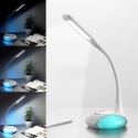 biała lampka nocna biurkowa regulacja jasności diody led rgb biała lampka nocna biurkowa regulacja jasności diody led rgb