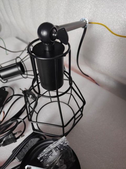 KINKIET ŚCIENNY ZESTAW Z WYŁĄCZNIKIEM 2 SZTUKI LAMPA INDUSTRIALNA KLATKA KINKIET ŚCIENNY ZESTAW Z WYŁĄCZNIKIEM 2 SZTUKI LAMPA INDUSTRIALNA KLATKA