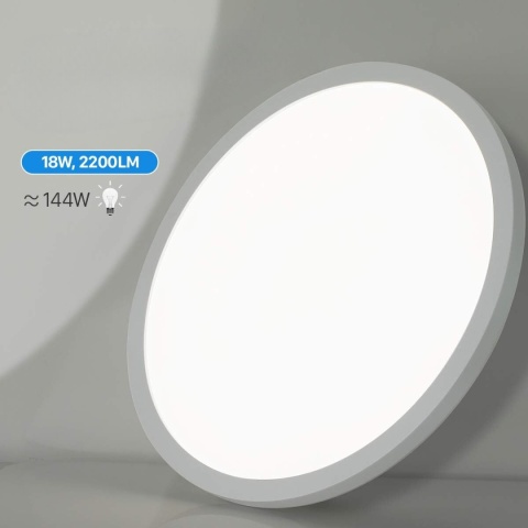 IP 44 PLAFON LED PANEL OKRĄGŁA LAMPA SUFITOWA ŁAZIENKA PIWNICA BIURO POKÓJ IP 44 PLAFON LED PANEL OKRĄGŁA LAMPA SUFITOWA ŁAZIENKA PIWNICA BIURO POKÓJ