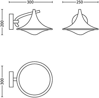 PHILIPS myGarden lampa ścienna Cedar KINKIET ZEWNĘTRZNY METAL ANTRACYT PHILIPS myGarden lampa ścienna Cedar KINKIET ZEWNĘTRZNY METAL ANTRACYT