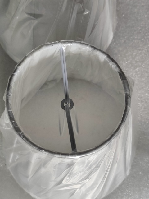 5 x mały abażur klosz do lampy na żyrandol lampkę materiałowy