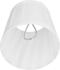 5 x mały abażur klosz do lampy na żyrandol lampkę materiałowy