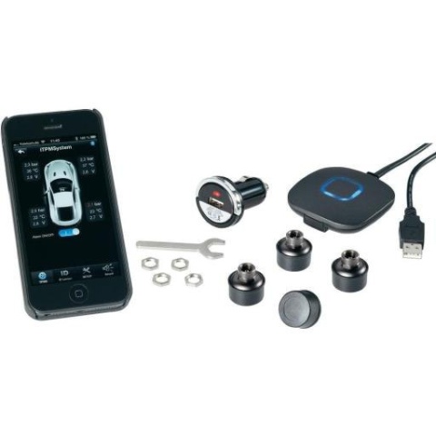 Monitoring ciśnienia w oponach iTPM system S-001 dla Apple BT6000I
