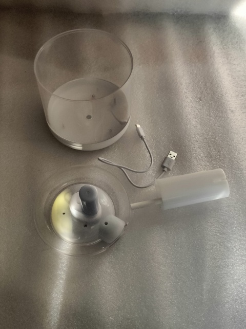 Nawilżacz powietrza USB z lampką nocną