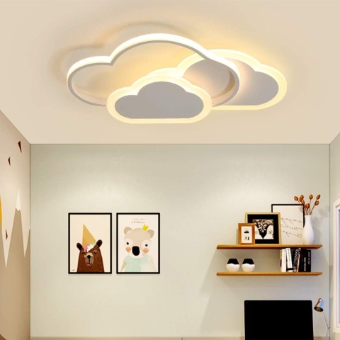 lampa sufitowa kinkiet ścienny wisząca ściemniana chmura pilot chmurka