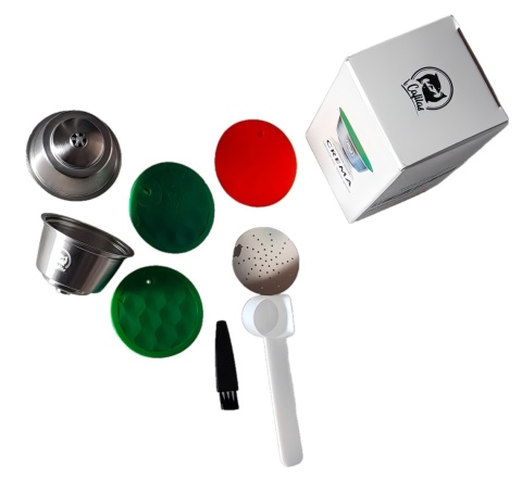 I Cafilas  filtr kawy kapsułka wielokrotnego użytku FILTR MLEKA do DOLCE GUSTO