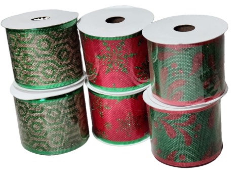 Tasiemka wstążka jutowa dekoracja domu choinki wieńców z drutem