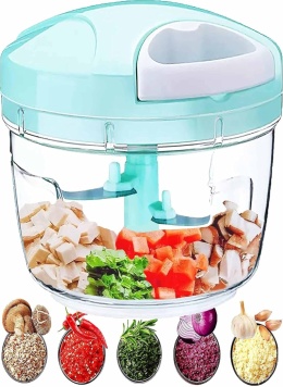 chopper ręczny rozdrabniacz siekacz 5 osrzy siekaczka 1000 ml