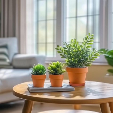 doniczka terakota kamionka nieszkliwiona gliniana 12 szt sukulenty T4U kaktusy