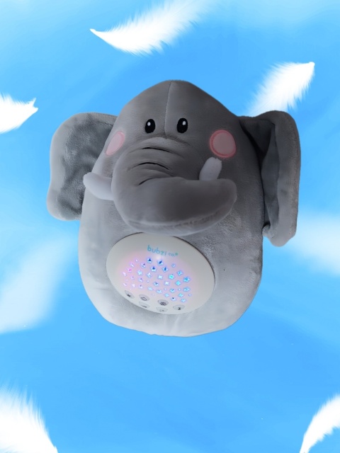 SŁONIK USYPIACZ PROJEKTOR PLUSZAK DLA DZIECI BUBZI