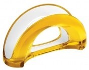 Serwetnik Guzzini żółty podstawka pod serwetki