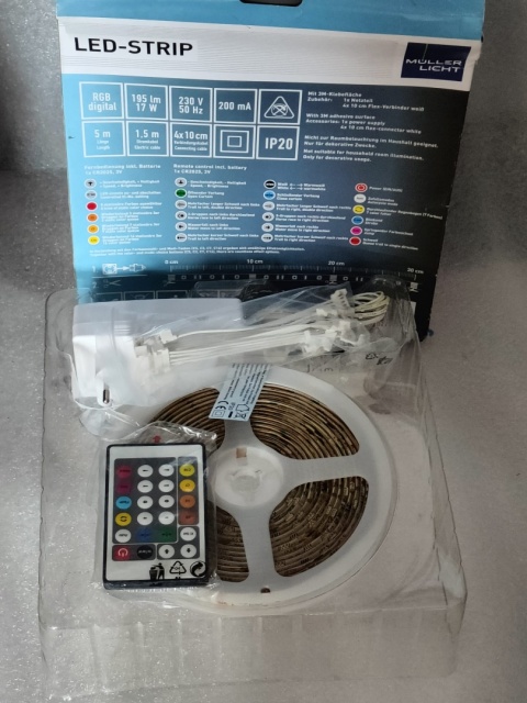 Taśma LED Mueller Licht 57016 5m 195lm 17W pilot