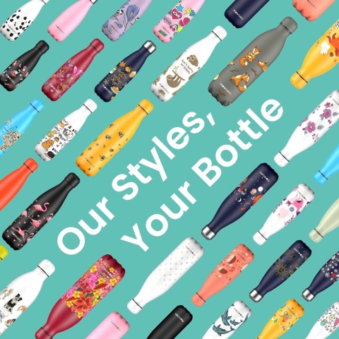 termos bidon Butelka do picia na wodę PROWORKS izolowana leniwiec