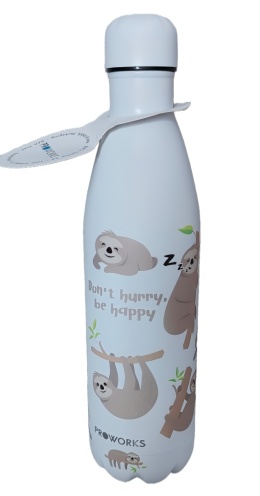 termos bidon Butelka do picia na wodę PROWORKS izolowana leniwiec