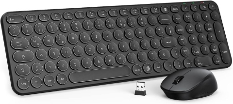 Bezprzewodowa mysz z klawiaturą USB TedGem 2 w 1