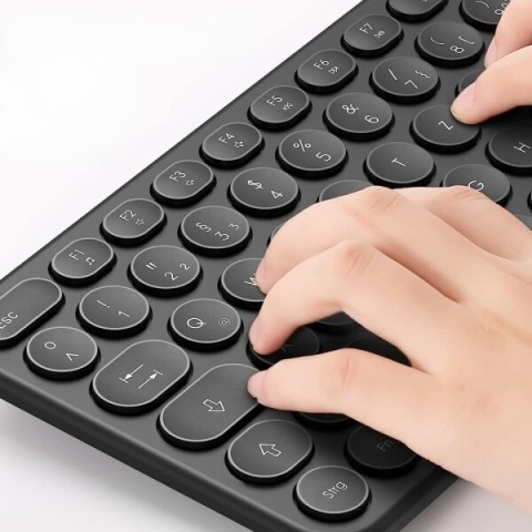 Bezprzewodowa mysz z klawiaturą USB TedGem 2 w 1