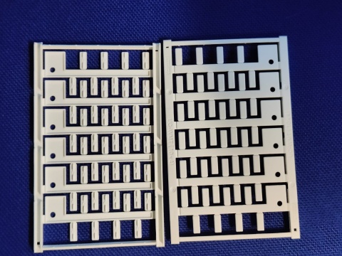 Oznaczniki kablowe PhoenixContact białe nieopisane oznacznik przewodów