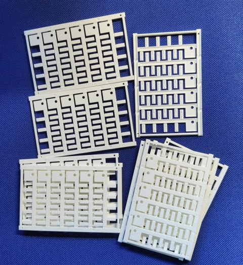 Oznaczniki kablowe PhoenixContact białe nieopisane oznacznik przewodów