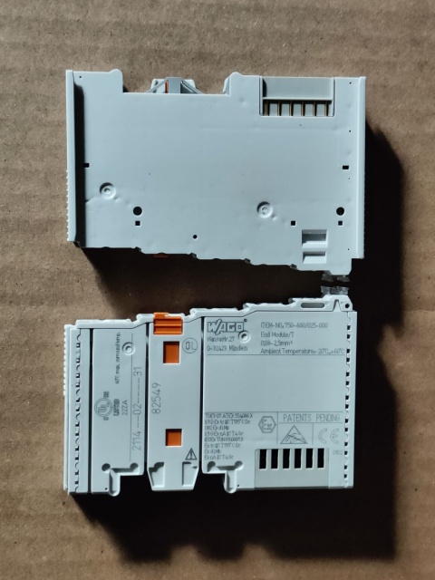Moduł końcowy EXT 750‑600/025‑000 WAGO 2 SZTUKI