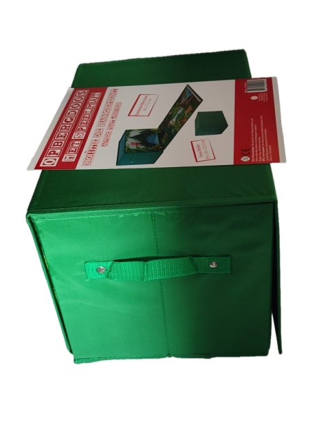 Pudełko organizer skrzynia z uchwytami mata dla dzieci do przechowywania zabawek