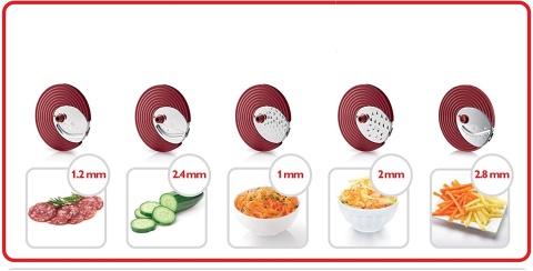 Szatkownica rozdrabniacz PHILIPS HR1387/80 200W robot do sałatek tarka