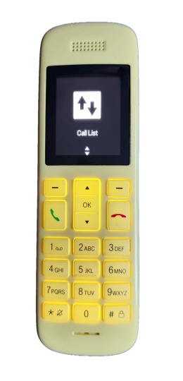Telefon słuchawka Telekom Speedphone 11 ŻÓŁTY podświetlana klawiatura