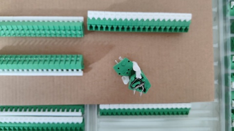 Zacisk instalacyjny Weidmueller 19 pin rozłączalne zaciski 41 sztuk