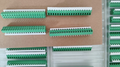 Zacisk instalacyjny Weidmueller 19 pin rozłączalne zaciski 41 sztuk