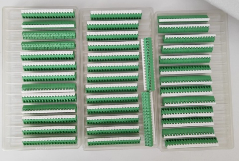 Zacisk instalacyjny Weidmueller 19 pin rozłączalne zaciski 41 sztuk