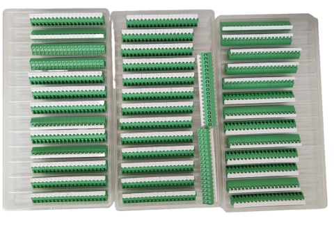 Zacisk instalacyjny Weidmueller 19 pin rozłączalne zaciski 41 sztuk