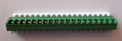 Zacisk instalacyjny Weidmueller 19 pin rozłączalne zaciski 41 sztuk