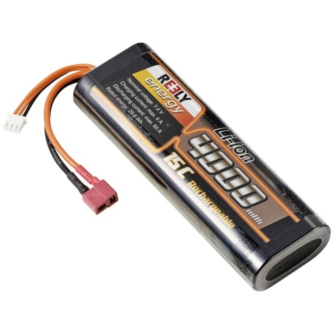 akumulator 7.4 V 4000 mAh 15 C Reely Hardcase System złączy T