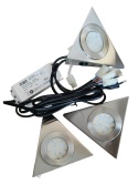 Lampa wpuszczana LED Conrad 157lm 3000K IP20 3szt.