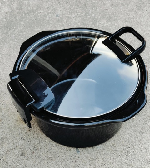 Pokrywka i misa kamionkowa do Wolnowar Crockpot pokrywa CrockPot Garnek 4,7l
