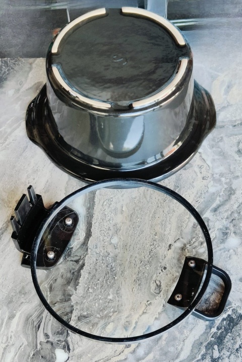 Pokrywka i misa kamionkowa do Wolnowar Crockpot pokrywa CrockPot Garnek 4,7l