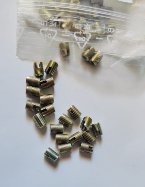 Wkładka gwintowana ENSAT TOOLCRAFT M 2,5 x6 typ302 50 szt.
