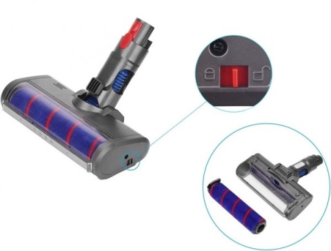 szczotka czyszcząca odkurzacza do Dyson V7 V8 V10 V11 turbo ssawka
