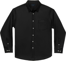3XL T długa koszula męska kołnierzyk długi rękaw zapinana na guziki XXXL T