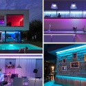 aluminiowe kanały LED z osłoną mleczną 1 m komplet 10 szt profil V