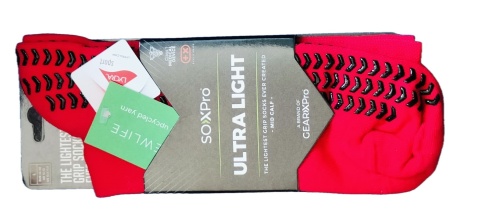 SOXPro Ultra Light SKARPETKI SUPERLEKKIE sportowe antypoślizgowe M 41-43