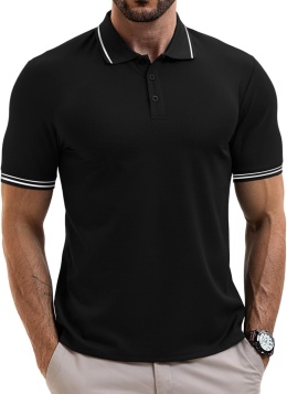 Męska koszulka polo z krótkim rękawem kort tenis golf biuro S